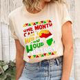 Black History Month One Month Cant Hold Our History Women's Short Sleeve T-shirt Unisex Crewneck Soft Tee Natural