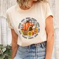 Cute Halloween Autumn Season Vibes For Autumn Lovers  Women's Short Sleeve T-shirt Unisex Crewneck Soft Tee Natural