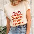 Funny Carnival Event Staff Circus Theme Quote Carnival Unisex Crewneck Soft Tee Natural