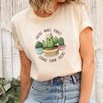 Gardener Cactus Makes Perfect Gardener Lovers Women's Short Sleeve T-shirt Unisex Crewneck Soft Tee Natural