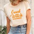 Good Witch Funny Halloween Matching Good Witch Unisex Crewneck Soft Tee Natural