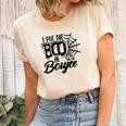 Happy Halloween I Put The Boo In Boujee Unisex Crewneck Soft Tee Natural