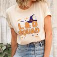 L&D Squad Witch Hat Labor And Delivery Nurse Crew Halloween Unisex Crewneck Soft Tee Natural