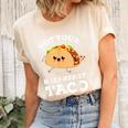 Not Your Breakfast Taco We Are Not Tacos Mexican Food Unisex Crewneck Soft Tee Natural