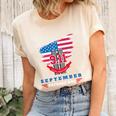 Patriot Day 911 We Will Never Forget Tshirtall Gave Some Some Gave All Patriot Women's Short Sleeve T-shirt Unisex Crewneck Soft Tee Natural