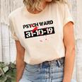 Psych Ward Halloween Party Costume Trick Or Treat Night Unisex Crewneck Soft Tee Natural