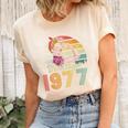Vintage 1977 Limited Edition 1977 45Th Birthday 45 Years Old Unisex Crewneck Soft Tee Natural