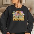 Boho Vintage You Are Enough Retro Custom Women Crewneck Graphic Sweatshirt Gifts for Her