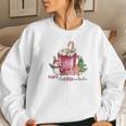 Christmas Coffee Baby It Is Cold Outside V2 Women Crewneck Graphic Sweatshirt Gifts for Her