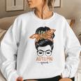 Cozy Autumn Fall Autumn Queen Awesome Gift For Girlfriend Women Crewneck Graphic Sweatshirt Gifts for Her