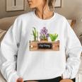 Gardener Keep Growing Plant Lover Women Crewneck Graphic Sweatshirt Gifts for Her