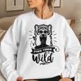 Strong Woman Find Your Wild For Dark Colors Women Crewneck Graphic Sweatshirt Gifts for Her