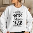 Strong Woman I Survived Because The Fire Awesome Gift Women Crewneck Graphic Sweatshirt Gifts for Her