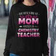 Womens Best Kind Of Mom Raises A Chemistry Teacher Cute Mothers Day Women Crewneck Graphic Sweatshirt Personalized Gifts Womens Best Kind Of Mom Raises A Chemistry Teacher Cute Mothers Day Women Crewneck Graphic Sweatshirt Personalized Gifts