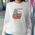 Pumpkin Spice Kinda Girl Fall V2 Women Crewneck Graphic Sweatshirt