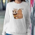 Autumn I Love Fall Thanksgiving Women Crewneck Graphic Sweatshirt Personalized Gifts