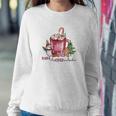 Christmas Coffee Baby It Is Cold Outside V2 Women Crewneck Graphic Sweatshirt Funny Gifts