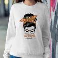 Cozy Autumn Fall Autumn Queen Awesome Gift For Girlfriend Women Crewneck Graphic Sweatshirt Funny Gifts