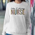 Labor And Delivery Nurse Labor Delivery Nursing Nurse Week Women Crewneck Graphic Sweatshirt Personalized Gifts