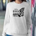 Strong Woman These Burdens On My Back Have Become Wings - For Dark Colors Women Crewneck Graphic Sweatshirt Funny Gifts
