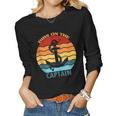 Captain Wife Dibs On The Captain Funny Dibs On The Captain Women Graphic Long Sleeve T-shirt