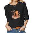 Fall Is In The Air Thanksgiving Gifts Women Graphic Long Sleeve T-shirt