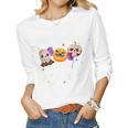 Kids Im Just Here For The Candy Halloween Cute Lollipop Sweets Women Graphic Long Sleeve T-shirt