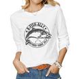 O-Fish-Ally Retired 2022 Fishing Retirement Funny Fisherman Women Graphic Long Sleeve T-shirt