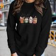 01-Christmaspng Women Graphic Long Sleeve T-shirt Gifts for Her
