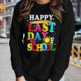 Happy Last Day Of School Students Teachers End Of The Year Women Graphic Long Sleeve T-shirt Gifts for Her