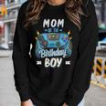 Mom Of The Birthday Boy Matching Family Video Gamer Party Women Graphic Long Sleeve T-shirt Gifts for Her Mom Of The Birthday Boy Matching Family Video Gamer Party Women Graphic Long Sleeve T-shirt Gifts for Her
