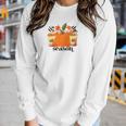Funny Tis The Season Fall Weather Cozy Women Graphic Long Sleeve T-shirt