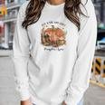 Cozy Autumn Fall Just A Girl Who Loves Pumpkin Spice Women Graphic Long Sleeve T-shirt Gifts for Her