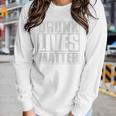 Drunk Lives Matter St Patricks Day Beer Drinking  Women Graphic Long Sleeve T-shirt Gifts for Her