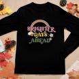 Brighter Days Ahead Positive Quotes Retro Flower V2 Women Graphic Long Sleeve T-shirt Funny Gifts