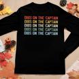 Captains Wife Dibs On The Captain Funny Boating Quote Women Graphic Long Sleeve T-shirt Personalized Gifts