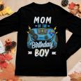 Mom Of The Birthday Boy Matching Family Video Gamer Party Women Graphic Long Sleeve T-shirt Personalized Gifts Mom Of The Birthday Boy Matching Family Video Gamer Party Women Graphic Long Sleeve T-shirt Personalized Gifts