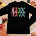 Mother Baby Nurse Lover Mother Nurse Vintage Style Women Graphic Long Sleeve T-shirt Personalized Gifts