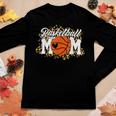Mothers Day Gift Basketball Mom Mom Game Day Outfit  Women Graphic Long Sleeve T-shirt Personalized Gifts