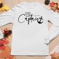 Dibs On The Captain Women Graphic Long Sleeve T-shirt Personalized Gifts