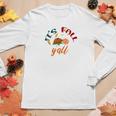Funny Gift Its Fall Yall Women Graphic Long Sleeve T-shirt Funny Gifts