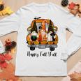 Gnome Witch Halloween Pumpkin Autumn Fall Happy Fall Yall Women Graphic Long Sleeve T-shirt Personalized Gifts