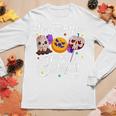 Kids Im Just Here For The Candy Halloween Cute Lollipop Sweets Women Graphic Long Sleeve T-shirt Personalized Gifts