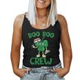 Boo Boo Crew Nurse St Patricks Day Lucky Shamrock Nurse Women Tank Top Basic Casual Daily Weekend Graphic