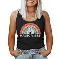 Womens Magic Vibes Cute Matching Vacation Tops Women Tank Top Basic Casual Daily Weekend Graphic