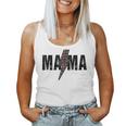 Mama Lightning Bolt Leopard Cheetah Print Mothers Day Women Tank Top Basic Casual Daily Weekend Graphic