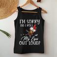 Im Sorry Did I Roll My Eyes Out Loud Chicken Sarcastic Women Tank Top Basic Casual Daily Weekend Graphic Personalized Gifts Im Sorry Did I Roll My Eyes Out Loud Chicken Sarcastic Women Tank Top Basic Casual Daily Weekend Graphic Personalized Gifts