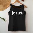 Jesus Period Women Tank Top Basic Casual Daily Weekend Graphic Personalized Gifts