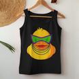 Mardi Gras Beads Rubber Duck Women Tank Top Basic Casual Daily Weekend Graphic Personalized Gifts