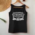 Strong Woman Intelligent Strong And Amazing White Design Women Tank Top Basic Casual Daily Weekend Graphic Funny Gifts